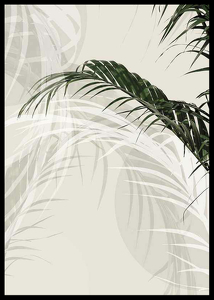 Abstract Palm Leaves No1-2