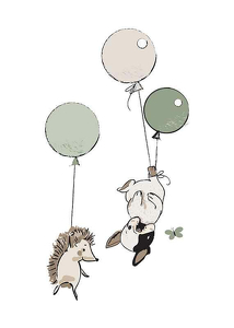 Animals And Balloons No2-1