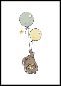 Animals And Balloons No3-0