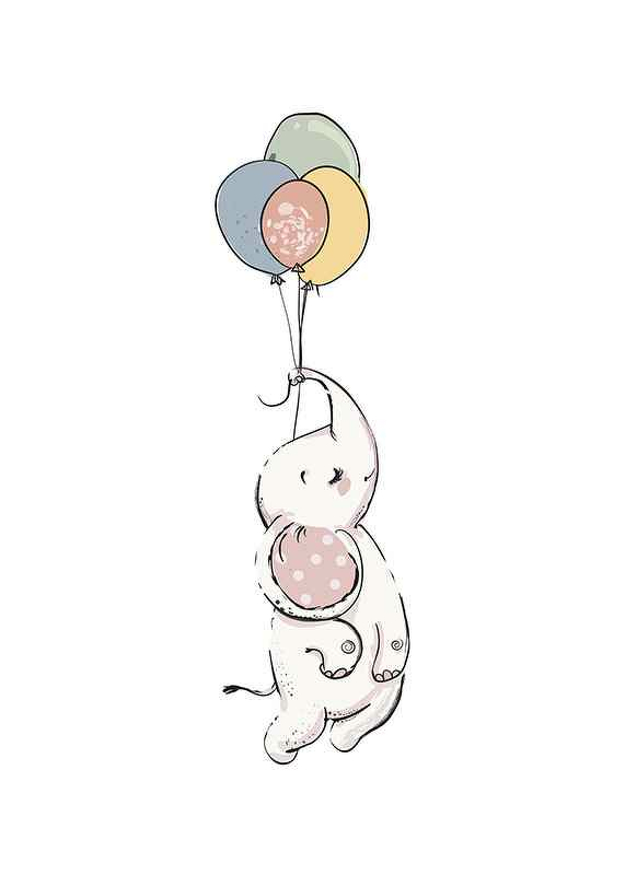Animals And Balloons No4-1