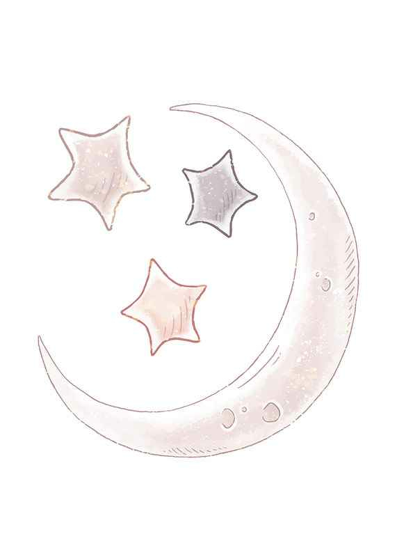 Moon And Stars-3