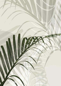 Abstract Palm Leaves No2-3