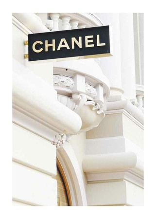 Poster Chanel Store No2