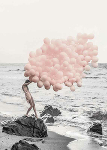 Pink Balloons No1-3