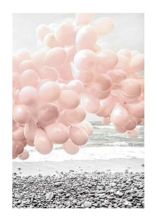 Poster Pink Balloons No2