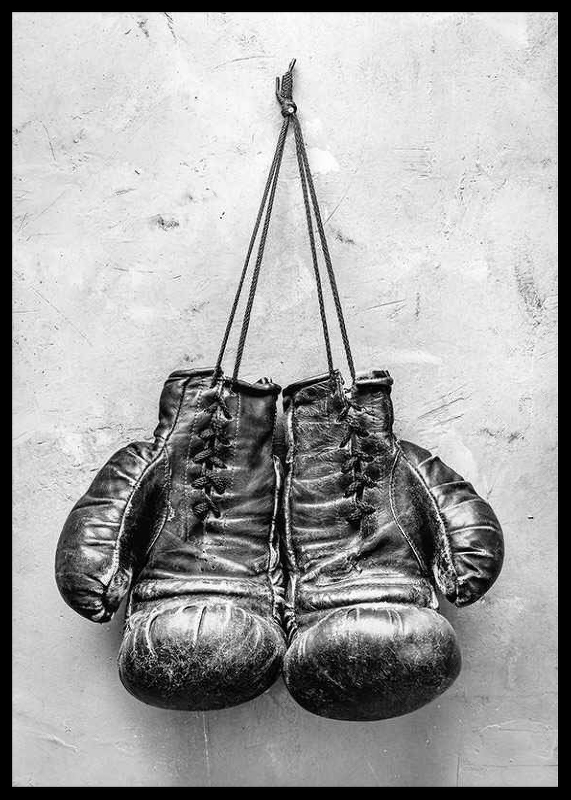 Worn Boxing Gloves-2