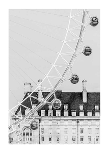 Poster London Eye