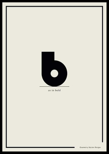 B As In Bold-0