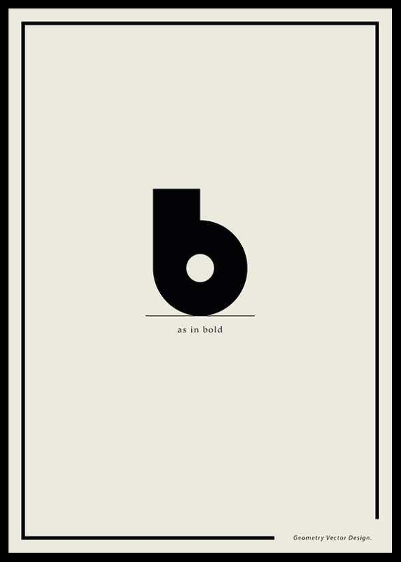 B As In Bold-0