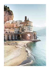 Poster Amalfi Italy