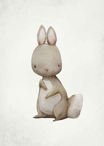 Watercolor Hare-3