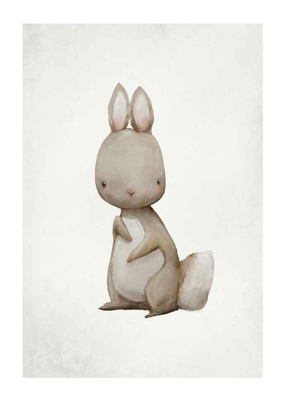 Watercolor Hare-1
