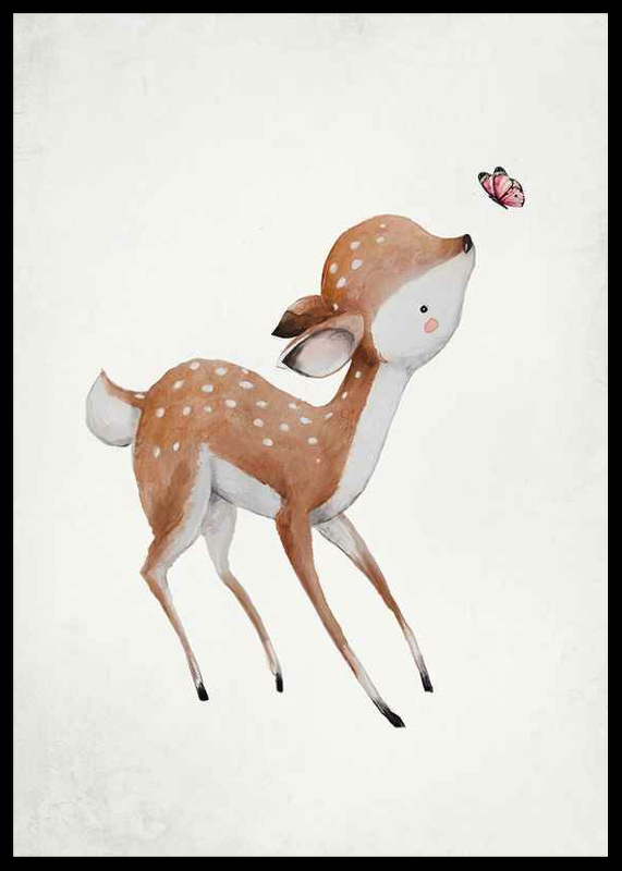 Watercolor Deer-2