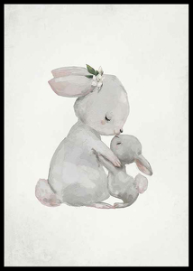Watercolor Rabbits-2