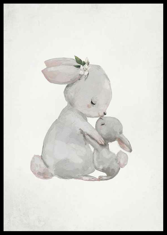 Watercolor Rabbits-2