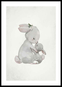 Watercolor Rabbits-0