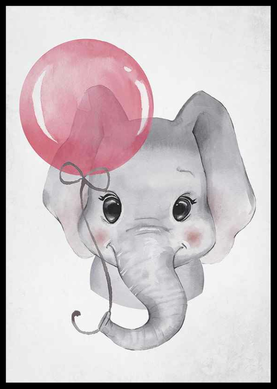Elephant Pink Balloon-2