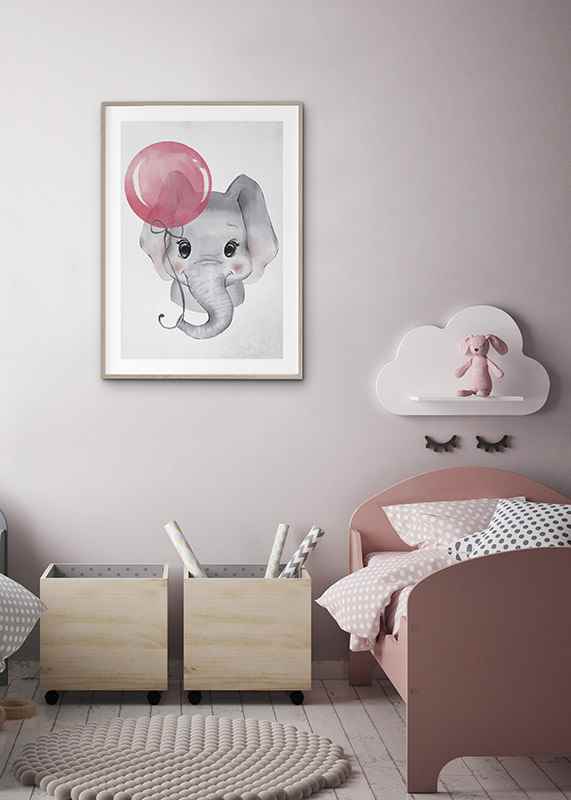 Elephant Pink Balloon-4