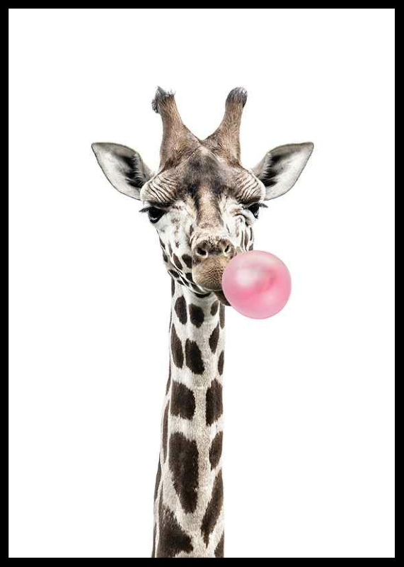 Bubblegum Giraffe-0