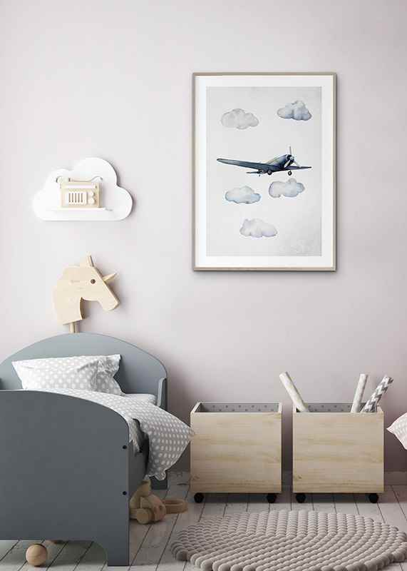 Watercolor Airplane-4
