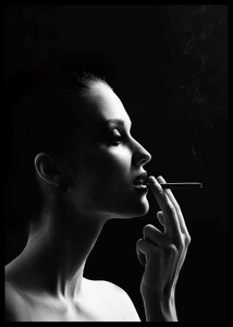Smoking Woman-2