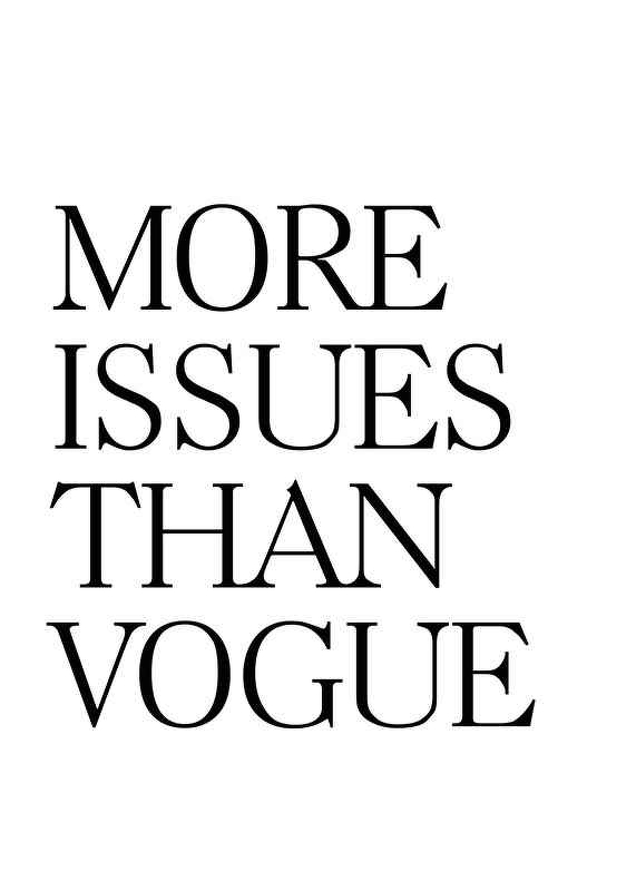 More Issues Than Vogue-1