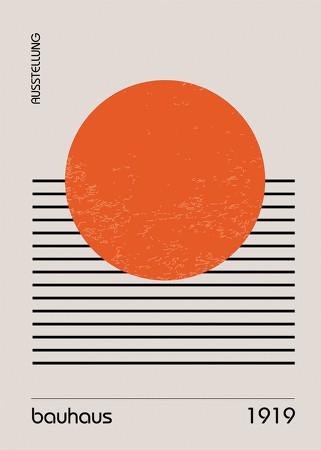 Poster Bauhaus Art No2