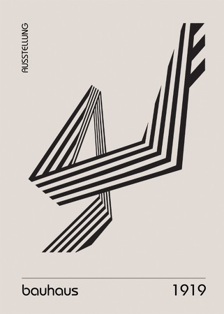 Poster Bauhaus Art No3