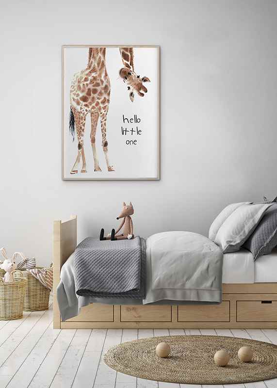 Poster Hello Giraffe crossfade