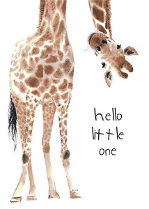 Poster Hello Giraffe