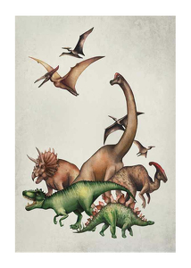 Poster Dinosaurs