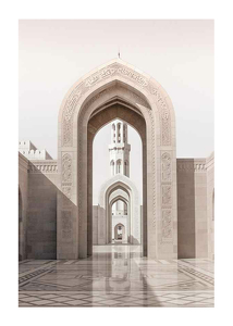Poster Qaboos Monument