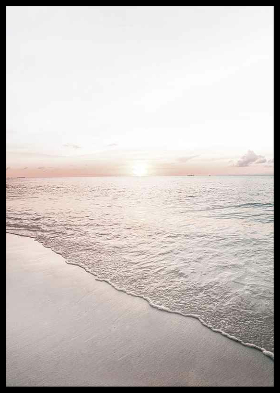 Calm Beach Sunset-2