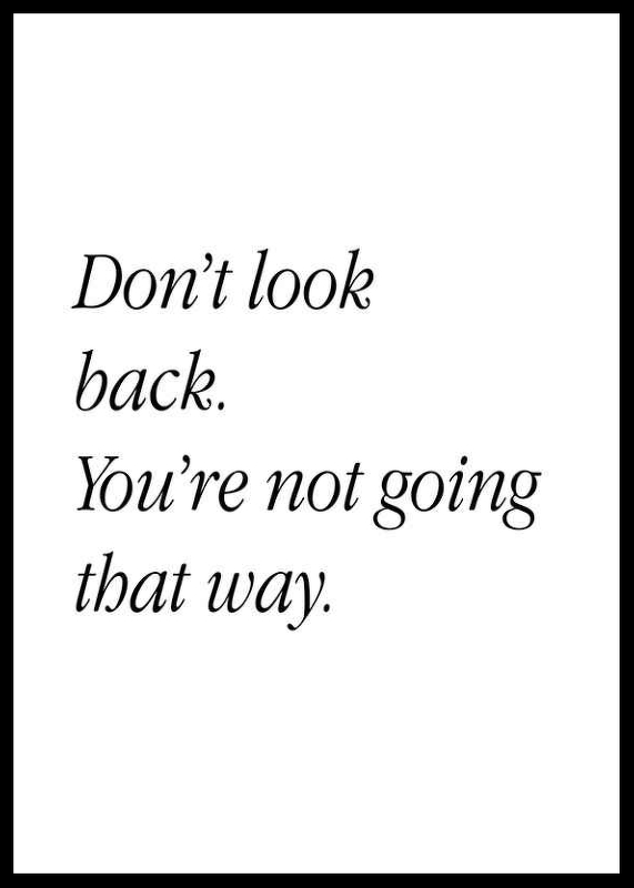 Don't Look Back-0