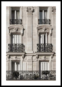 Parisian Building Facade-0