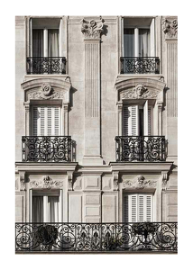 Parisian Building Facade-1
