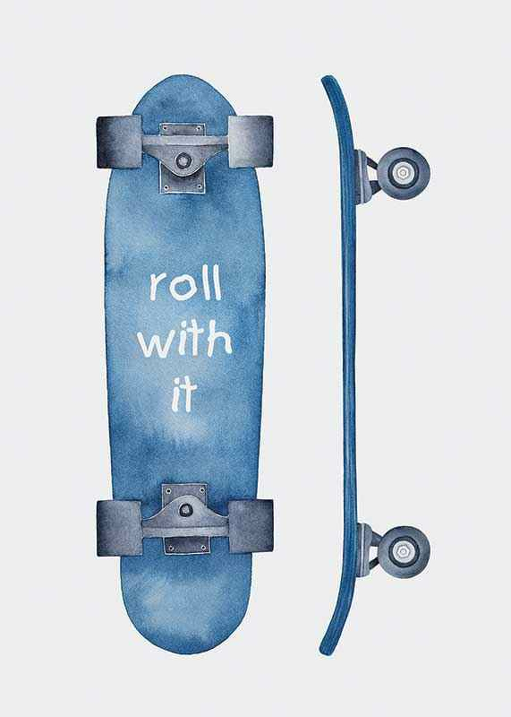 Skateboard Roll-3