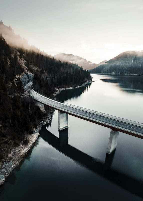 Bridge Over Lake-3
