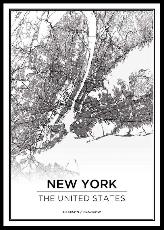 New York Map-0