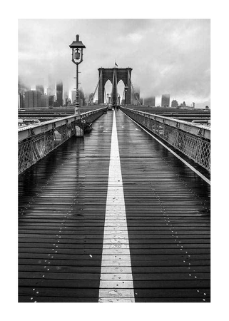 Poster Brooklyn Bridge Walk