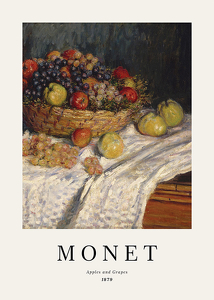 Monet Apples And Grapes-1
