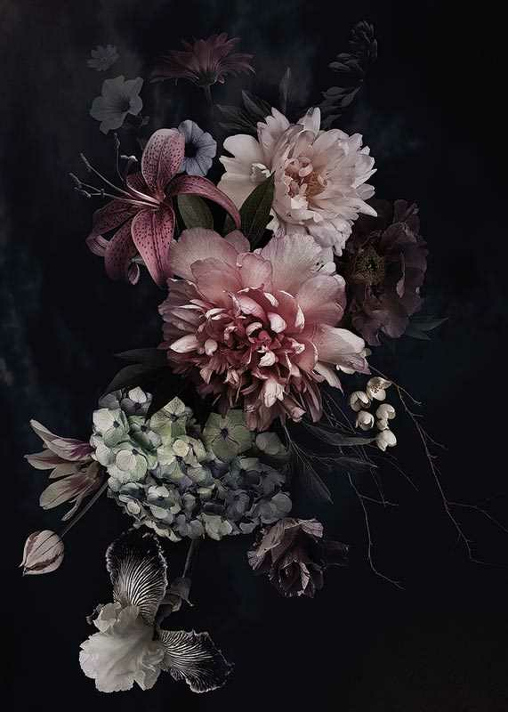 Vintage Flower Bouquet-3