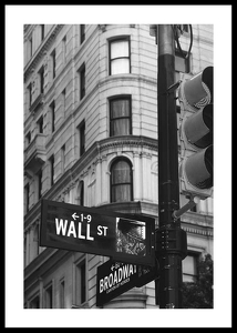 Wall Street Sign-0