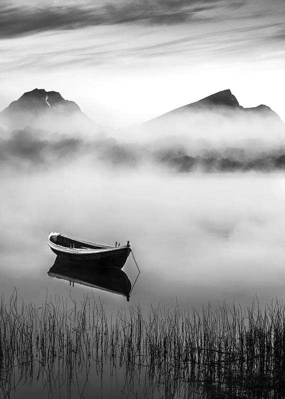Boat In Mist-3