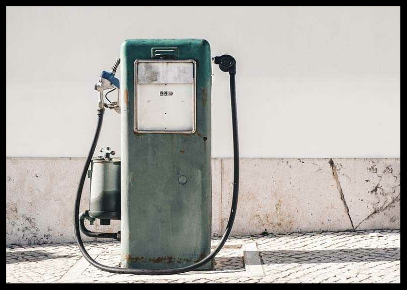 Vintage Gasoline Pump-2