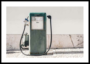 Vintage Gasoline Pump-0