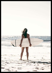 Surfer On Beach-2