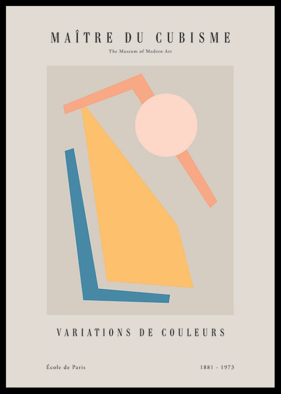 Maitre Du Cubisme No1-0