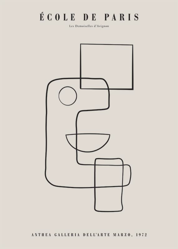 Cubisme Et Lignes-1