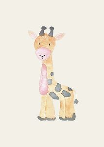 Watercolor Giraffe-3